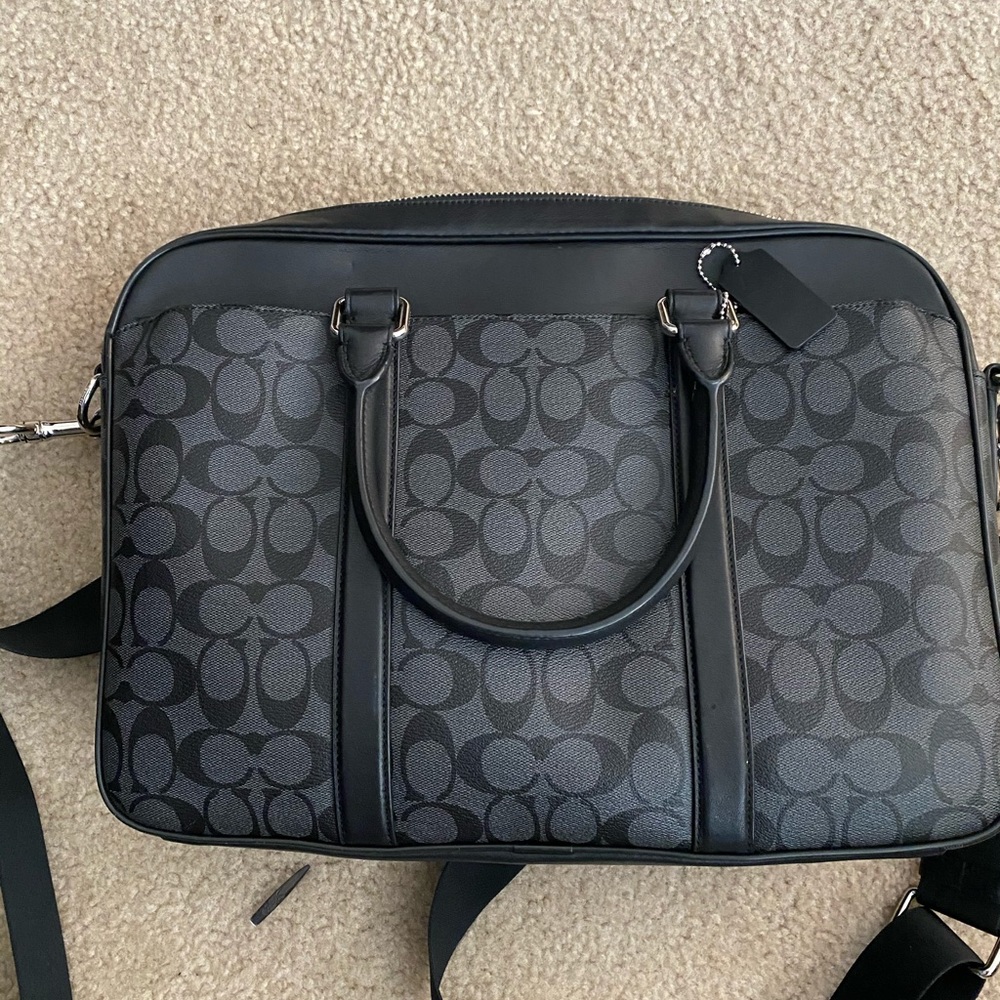 Coach Men’s slim briefcase like new barely used